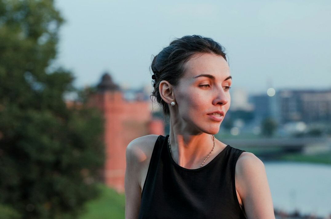 Portrait of a Polish woman journalist